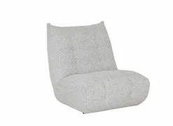 Zetel Schiva 1-zit - stof - lichtgrijs