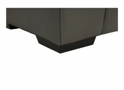 Zetel Tributo 3+2+1-zit - leder - elephant royal met relax