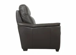 Zetel Wise 2-zit - leder - walnut