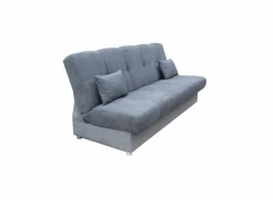 Zetelbed Alfa 2-zit - stof - grijs