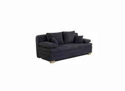 Zetelbed Lindau 2 persoons - 203x106cm - stof - donkerblauw