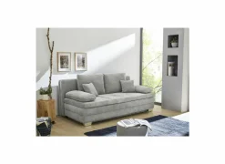 Zetelbed Lindau  2 persoons - 203x106cm -  stof - grijs