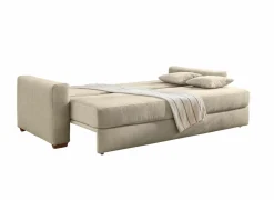 Zetelbed Micha Bigsofa 2-persoons - stof - lichtgrijs