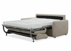 Zetelbed Milan 2 persoons - 195x95cm - stof - taupe