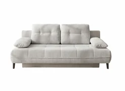 Zetelbed Till 2-persoons - stof - beige met opbergruimte