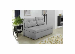 Zetelbed Torben 2-zit - stof - grijs