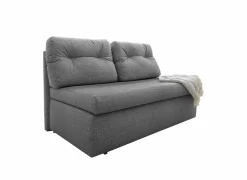 Zetelbed Torben 2-zit - stof - donkergrijs