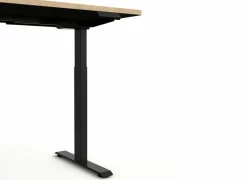 Zit sta bureau Flexo-2 180x80xH73-123cm - decor - zand eik