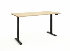 Zit sta bureau Flexo-2 150x80xH73-123cm - decor - zand eik