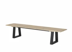 Zitbank Sherwood 210cm - eik massief - naturel