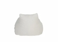 Zitzak Karina 80x83x106cm - bouclé - wit
