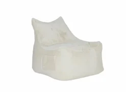 Zitzak Karina 80x83x106cm - stof - crème