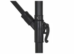 Zweefparasol Agape Ø300cm antraciet met beschermhoes